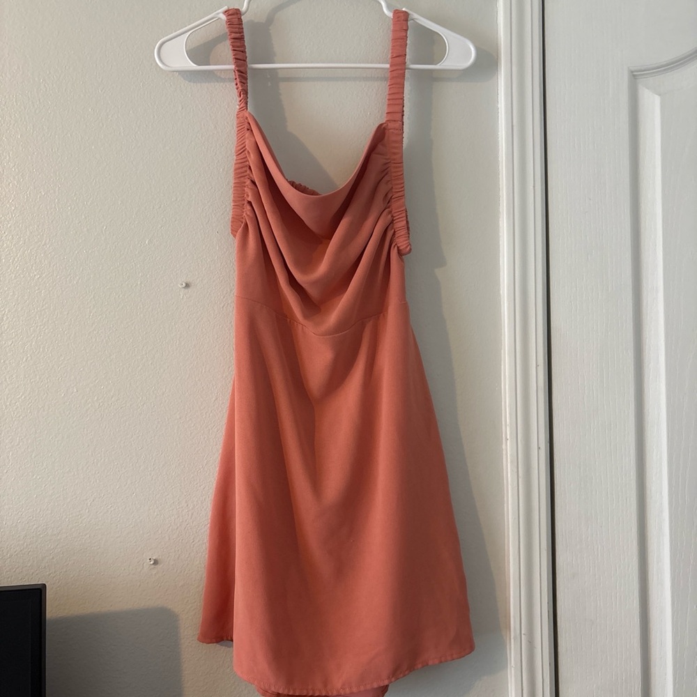 Forever 21 Peach Sleeveless Top